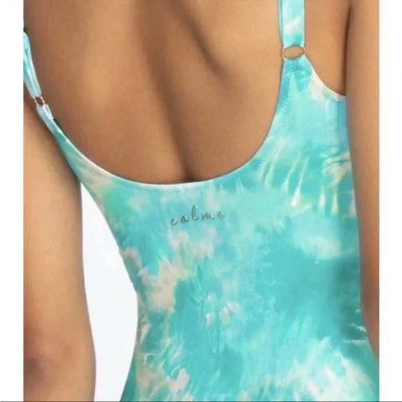 Johnny Was CalmeTank One Piece Swimsuit - Picture 4 of 6